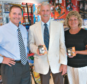 George with Twister Caps' inventors