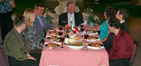 Meatball Baker inventor with husband