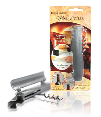 Final Manufactured Product for Davison Produced Product Invention Wine Butler