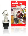 Davison Produced Product Invention: Kitchen Bottle Pour Spouts and Kitchen Cap