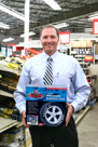 George Davison with Davison Produced Product Invention Mag Reel Retractable Extension Cord 