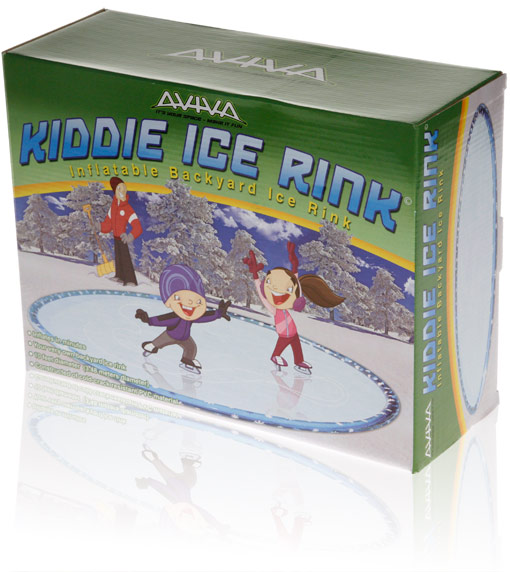 Final Manufactured Product for Davison Produced Product Invention Aviva Kiddie Ice Rink