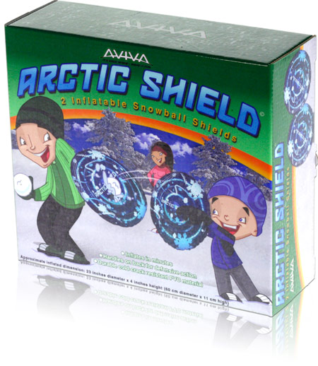 Final Manufactured Product for Davison Produced Product Invention Aviva Arctic Shield