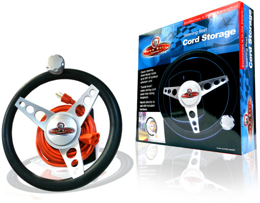Final Manufactured Product for Davison Produced Product Invention Steering Reel Cord Storage