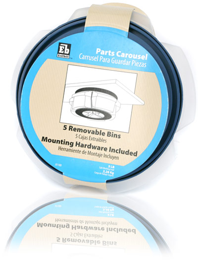 Final Manufactured Product for Davison Produced Product Invention Spin 'n Store Parts Carousel