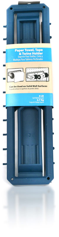 Final Manufactured Product for Davison Produced Product Invention Pegboard Paper Towel Holder