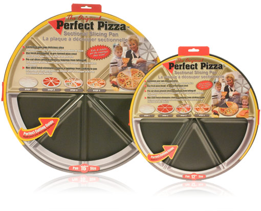 Final Manufactured Product for Davison Produced Product Invention Perfect Pizza Pan