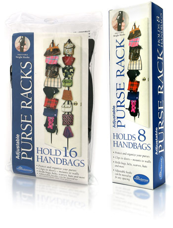 Final Manufactured Product for Davison Produced Product Invention Purse Racks