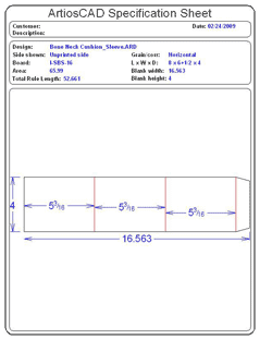 Packaging CAD Drawing for Davison Produced Product Invention Neck Support Cushion Packaging 