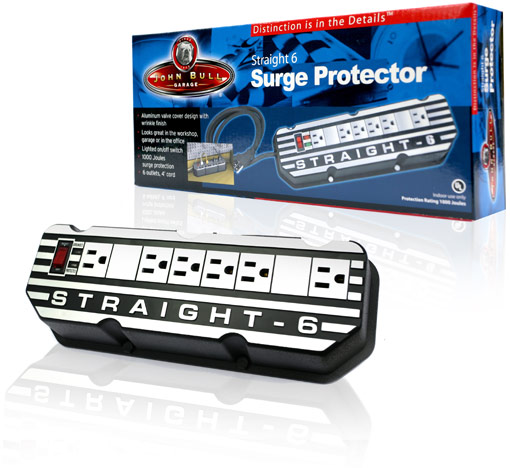 Final Manufactured Product for Davison Produced Product Invention Straight 6 Surge Protector