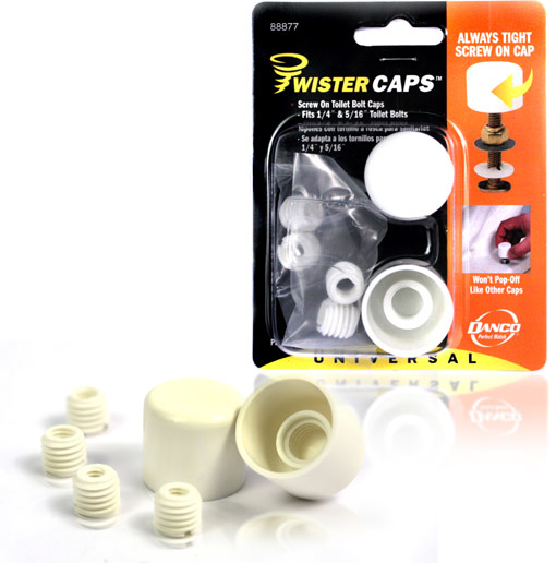 Final Manufactured Product for Davison Produced Product Invention Twister Caps
