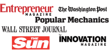 Davison's client products have been featured in Entreprenuer, The Washington Post, Wall Street Journal, and more!