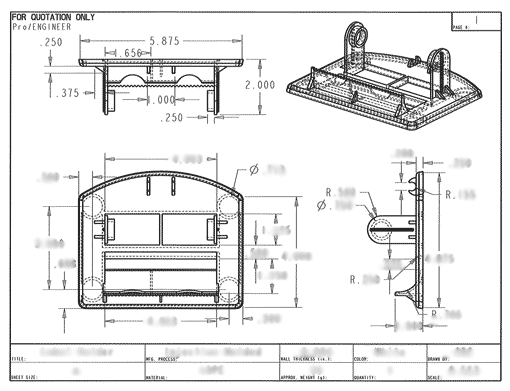 Davison Product: Food Label Dispenser