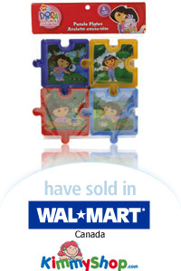 Dora Explorer Puzzle Plates on the Market!