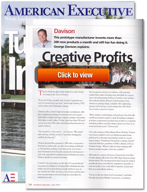George Davison Featured in American Executive Magazine!