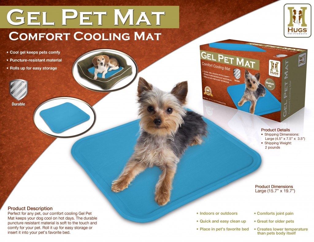 cooling gel pet mat