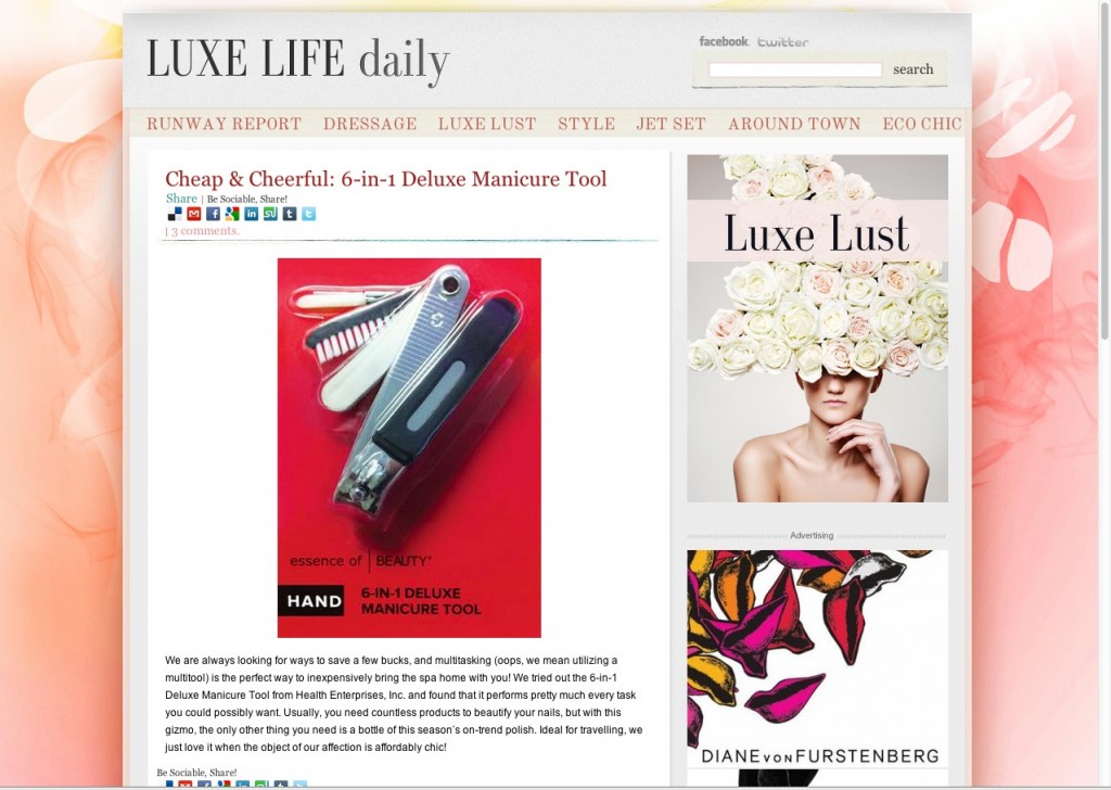 Salon-Perfect Applause for Davison’s Manicure Multitool