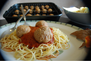 spider meatballs pinterest