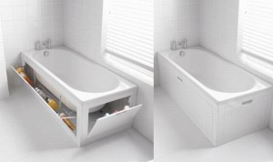 stowaway bath panel for bathtub