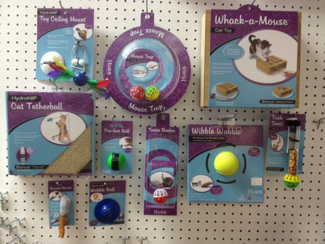 Davison-designed Cat Toys Curl Up to Petco Shelves!