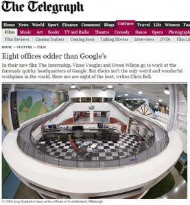 UK Telegraph Ranks Inventionland “Oddest” of All!