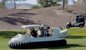 Bubba Watson’s Idea Hovers Above Traditional Golf Carts