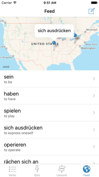 Daily German Verb App - Davison