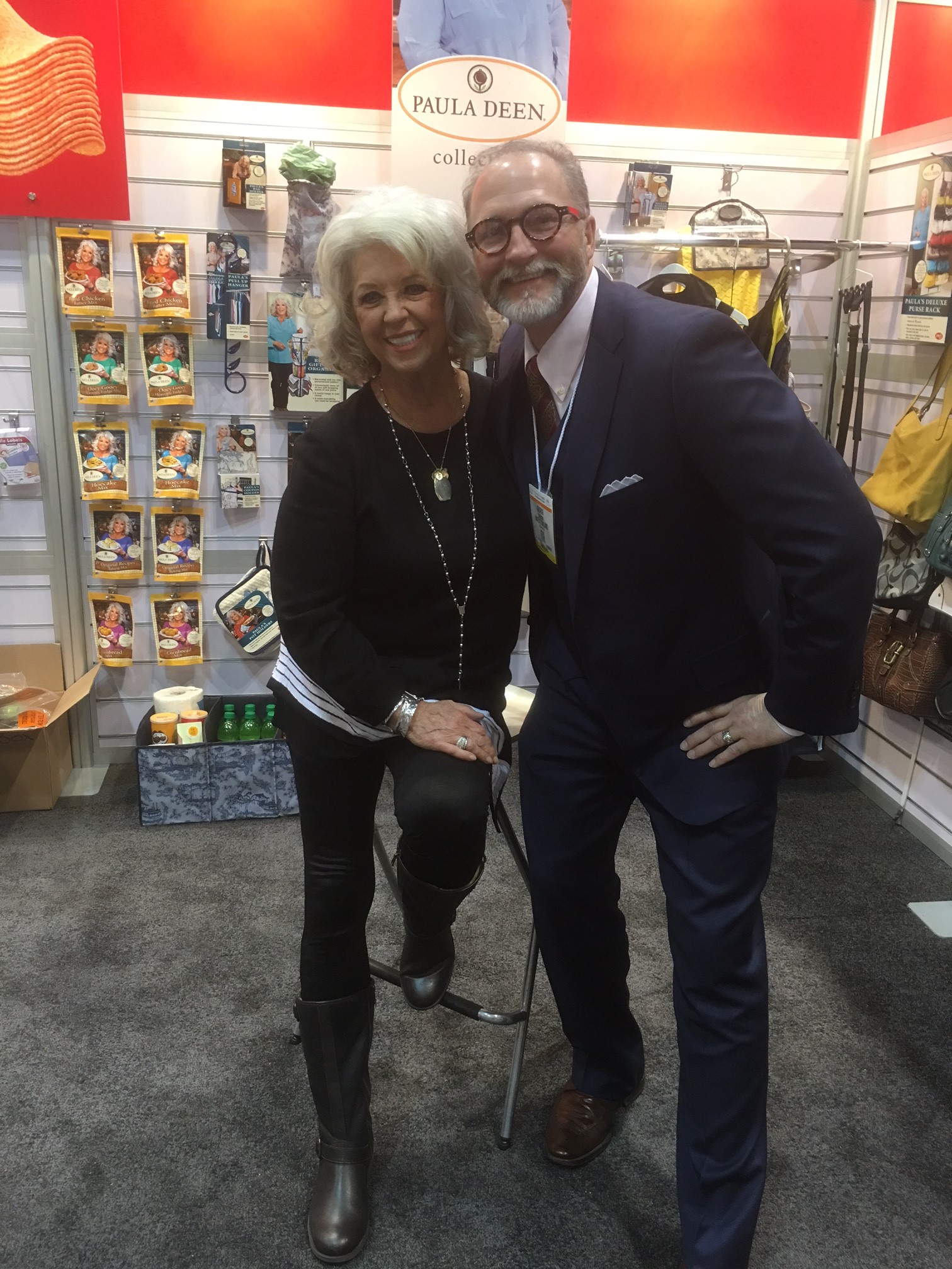 Paula Deen and George Davison - IHHS 2016