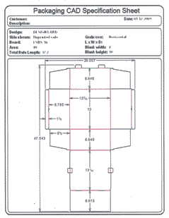 Packaging CAD Drawing for Davison Produced Product Invention Steering Reel Cord Storage