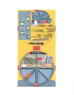 Packaging CAD Drawing for Davison Produced Product Invention The Perfect Pizza Pan