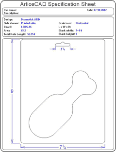 Packaging CAD Drawing for Davison Produced Product Invention Dora Explorer Dinner Spinner & Plate