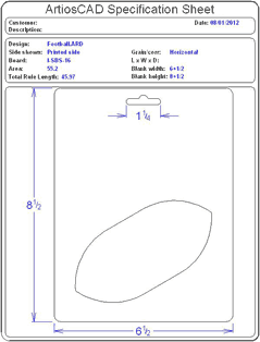 Packaging CAD Drawing for Davison Produced Product Invention Toys “R” US Pets Treat Toy Football