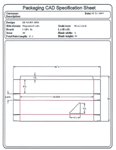 Packaging CAD Drawing for Davison Produced Product Invention Adjustable Overhead Storage System