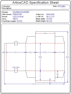 Packaging CAD Drawing for Davison Produced Product Invention Dog Wash