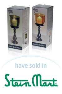 Davison Designed Product Idea: Candle Holder - Tall Packaging