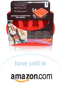 Feature image Davison Designed Product Idea: Snowman Cakelette Pan & Stencil