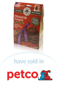 Davison Designed Product Idea: Doggie Delights Dog Treat Mix - Carob