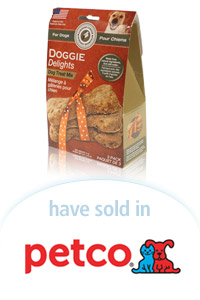 Davison Designed Product Idea: Doggie Delights Dog Treat Mix - Cheddar Cheese