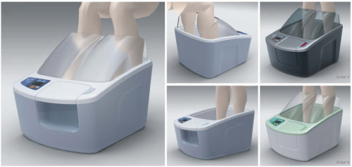 Davison Designed Industrial Product Idea: Foot Massage Tub