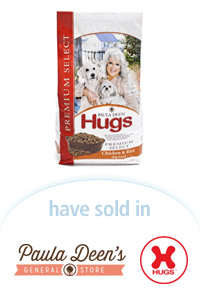 Davison Designed Product Idea: Paula Deen® Hugs® Premium Select Dog Food