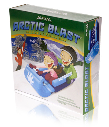 Final Manufactured Product for Davison Produced Product Invention Aviva Arctic Blast Packaging