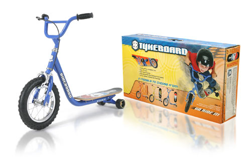 Final Manufactured Product for Davison Produced Product Invention The BikeBoard – Tyke