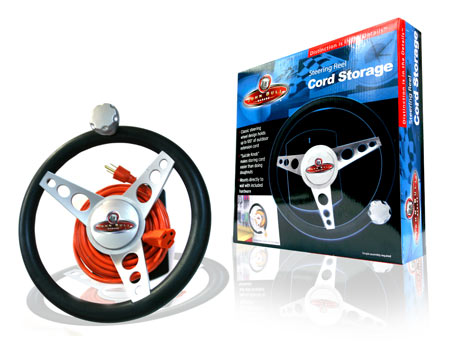 Final Manufactured Product for Davison Produced Product Invention Steering Reel Cord Storage