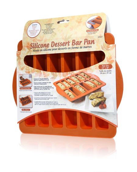 Davison produced product invention: Silicone Dessert Bar Pan