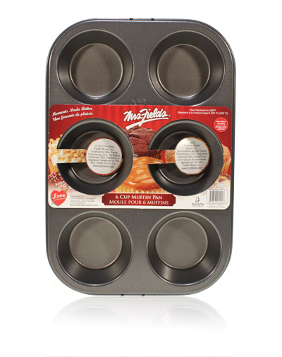 Final Manufactured Product for Davison Produced Product Invention 6 Cup Muffin Pan – Mrs. Fields