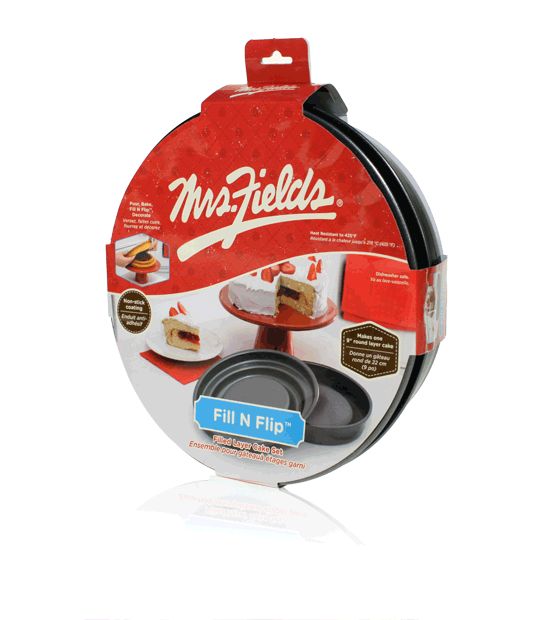 Davison Produced Product Invention: Fill N Flip Locking Layer Pan – Mrs. Fields