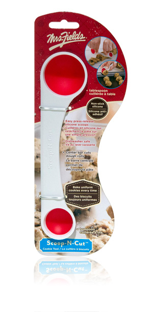 Davison Produced Product Invention: Mrs. Fields Scoop N Cut Cookie Tool