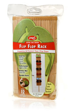 Final Manufactured Product for Davison Produced Product Invention Flip Flop Rack