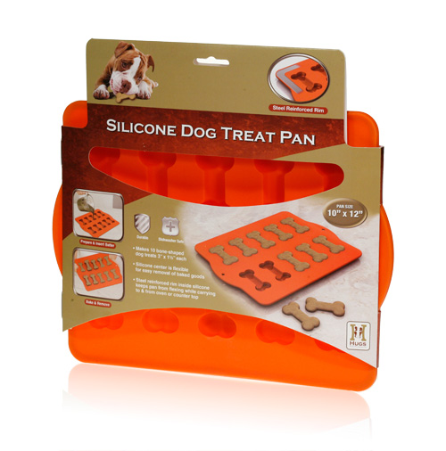 Final Manufactured Product for Davison Produced Product Invention Silicone Dog Treat Pan