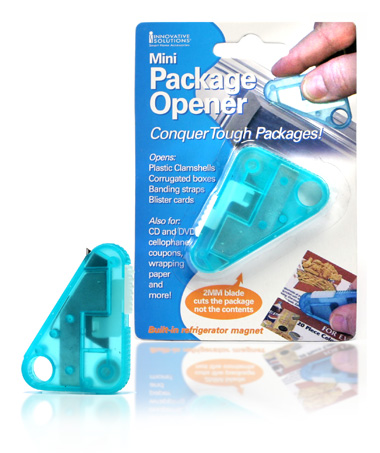 Davison Produced Product Invention: Mini Package Opener